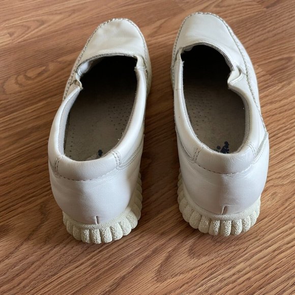Spring Step Women Shoes White Leather Upper Slip On Sneaker Size 10 - Picture 4 of 12